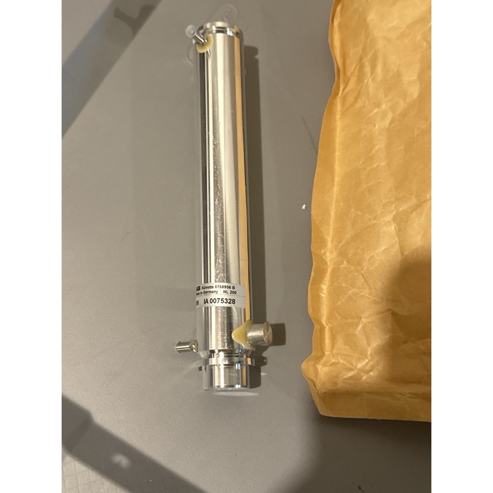 ABB Küvette NL200 Gas Chamber Analyzer OS Silver Good 0768956 B IA 0075328